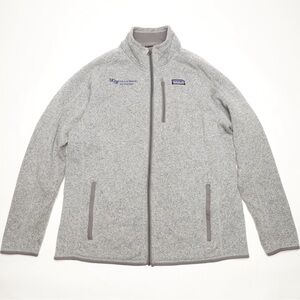 Patagonia Better Sweater Men's Full Zip Gray Outdoor Active Wear Jacket Sz XXL